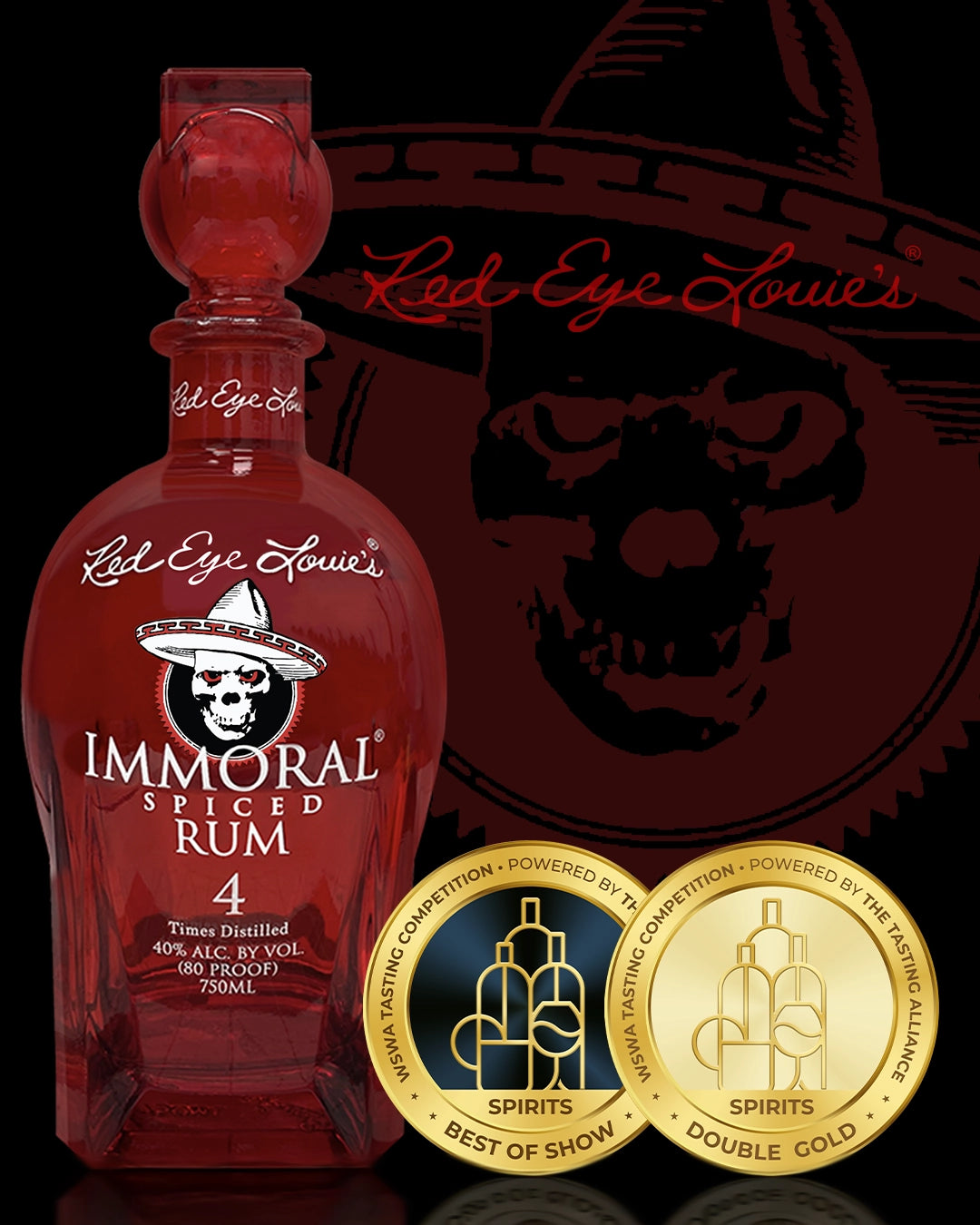Red Eye Louie's Immoral Spiced Rum