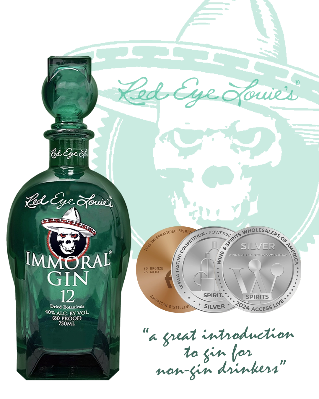 Red Eye Louie's Immoral Gin