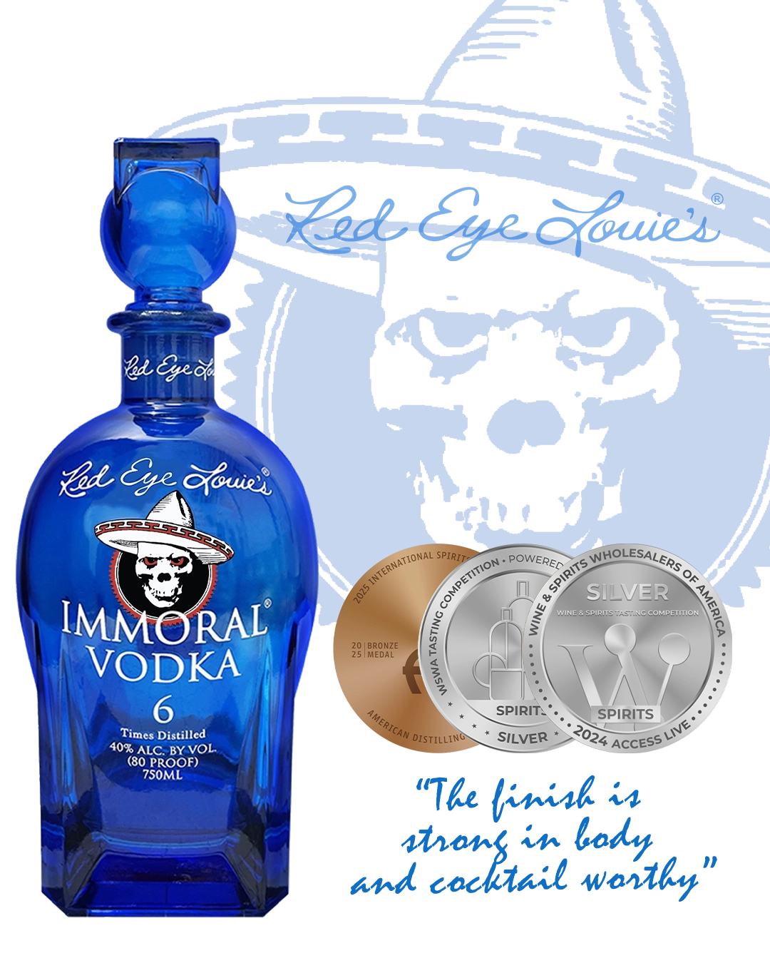 Red Eye Louie's Immoral Vodka